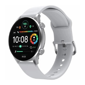 Смарт-часы (Smart watch) Xiaomi Haylou Solar Plus RT3 LS16 (укр.мова/BT5.2/LCD1.43"/IP68/280mAh) серые - фото