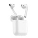 Bluetooth Air Pods Hoco EW41 белые (design 1/2 series) вкладыши (20) - фото 1