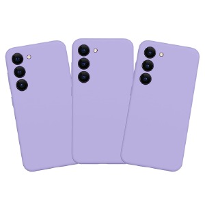 Накладка FULL Liquid Silicone Case Samsung S23 FE/S711B Purple - фото