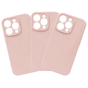 Накладка FULL PROTECTION iPhone 15 Pro Max "Soft touch" Original Sand pink (19) лого - фото