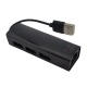 HUB компьютерный ALFA L139 3USB+RJ45 - фото 1