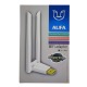 Wi-Fi USB- адаптер ALFA W166 черный две антенны, RTL8811IC, 2.4GHz+5GHz, 3DBi, 600Mbps - фото 2