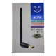 Wi-Fi USB- адаптер ALFA W114 черный, RTL8188IC, 40m, 3DBi, 150Mbps, - фото 2