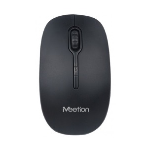 Компьютерная мышка беспроводная Meetion MT-R547 4 кнопки/USB 2.4GHz/800-1600DPI черная - фото