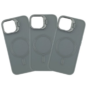 Накладка MagSafe Stand Case iPhone 12 Pro Max Grey - фото