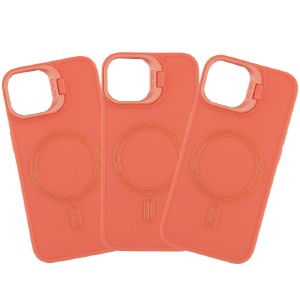 Накладка MagSafe Stand Case iPhone 13 Pro Max Orange - фото