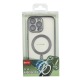 Накладка Berlia Magnetic Camera Glass MagSafe iPhone 15 black - фото 1