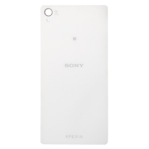 Задняя крышка на Sony E6533/Xperia Z3+ белая оригинал - фото