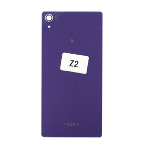 Задняя крышка на Sony D6502/Xperia Z2 фиолетовая оригинал - фото