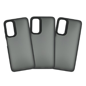 Накладка Shield Matte Samsung A24 4G/A25 4G/M34 5G черно-зеленая - фото
