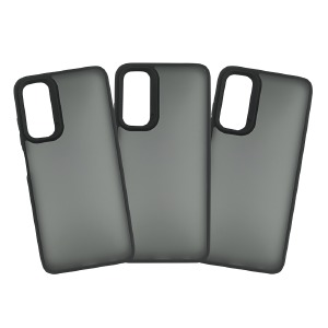 Накладка Shield Matte Samsung A24 4G/A25 4G/M34 5G черно-серая - фото