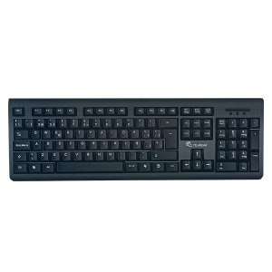 Клавиатура USB JX-560 (Eng/Ru) черная - фото