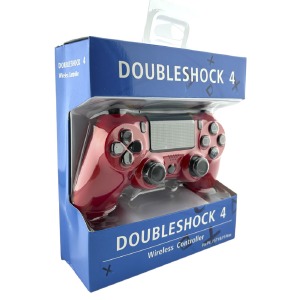 Джойстик PS4 DOUBLESHOCK 4 Bluetooth красный - фото