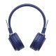 Hands Free большие Bluetooth Hoco W25 BT5.0/TFcard/AUX/mic/300mAh синие (10) - фото 1