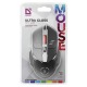 Компьютерная мышка проводная USB Defender Ultra Gloss MB-490 4 кнопки/800-1000DPI в блистере черная 1,5м - фото 3