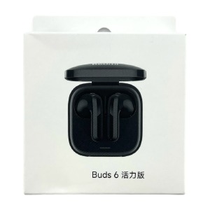 Bluetooth Air Pods Xiaomi Redmi Buds 6 Active (вкладыши) черные - фото