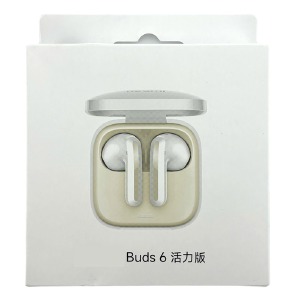 Bluetooth Air Pods Xiaomi Redmi Buds 6 Active (вкладыши) белые - фото