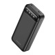 Power bank/Павербанк 20000mA Borofone BJ14A 2A/2USB (input micro/Type-C) черный - фото 1