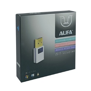 Wi-Fi USB- адаптер ALFA W134 белый, RTL8192IC, WPS button, 300Mbps, support Dahua - фото