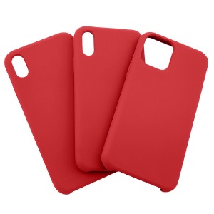 Силикон FULL iPhone 14 Plus "Soft touch" Original Red (14) лого - фото