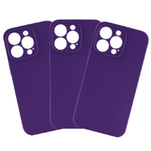 Накладка FULL PROTECTION iPhone 15 Pro Max "Soft touch" Original Ultra violet (30) лого - фото