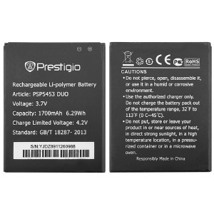 АКБ Prestigio PSP-5453 (1700 мАч) в т.у. - фото