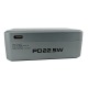 Power bank/Павербанк 10000mA Gerlax P106P 3A/2USB/PD20W (input Type-C) прозрачный черный - фото 2