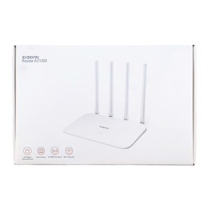 Wi-Fi роутер Xiaomi Mi AC1200 Gigabit white Wi-Fi 867Mbit/2xLAN/1xWAN/802.11AC/2.4 ГГц/5 ГГц/4 ант. - фото