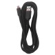 Кабель microUSB Hoco X59 тканевой черный 2м (33) - фото 1