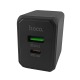 Блочек USB Hoco CS14A 20WPD+ USB QC3.0 черный (28) - фото 1