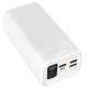 Power bank/Павербанк 40000mA Konlulon A21SQ 3USB-22.5w/PD20W/LED дисплей белый - фото 2