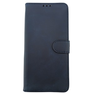 Чехол-книжка Flip Cover LEATHER Samsung A55 5G/A556 синий - фото