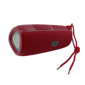 Колонка Gerlax GS-28, 10W, BT/USB/FM/AUX/microSD LED, 1200mAh TWS 13x13x17cm красная - фото