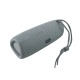 Колонка Gerlax GS-28, 10W, BT/USB/FM/AUX/microSD LED, 1200mAh TWS 13x13x17cm серая - фото 1