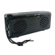 Колонка Gerlax GS-31, 10W, BT/USB/FM/AUX/microSD LED, 1200mAh 6x8x17cm TWS время+температура черная  - фото 2