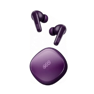 Bluetooth Air Pods Xiaomi QCY T13X TWS фиолетовые - фото