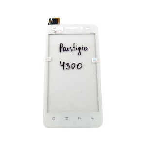 Сенсор (Touchscreen) Prestigio 4300 белый - фото