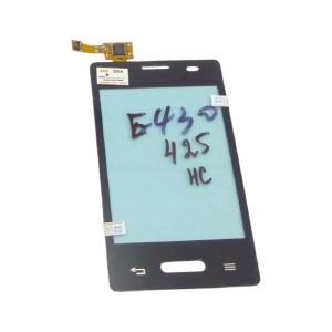 Сенсор (Touchscreen) LG E425/E430 L3 II One Sim black high copy - фото