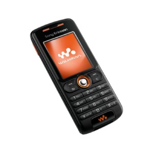 Корпус китай Sony Ericsson W200 черный с английской клавиатурой - фото