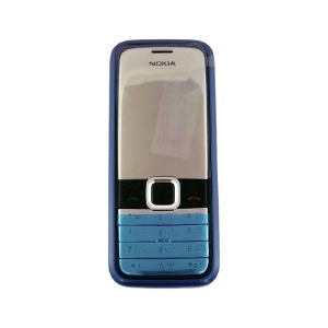 Корпус ОРИГИНАЛ (AAA класс) c клав. Nokia 7310 синий - фото