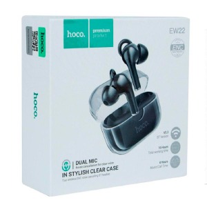 Bluetooth Air Pods Hoco EW22 черные ENC (20) - фото