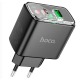 Блочек USB Hoco CS42A 1USB/PD30W черный (32) - фото 1