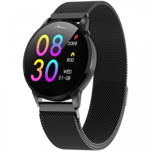 Смарт-часы (Smart watch) Media-Tech Active-Band Geneva MT863 (BT4.2/LCD1.3"/IP67/170mAh) черные - фото