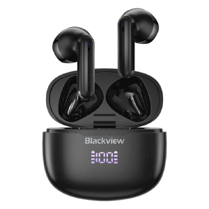 Bluetooth Air Pods Blackview AirBuds 7 TWS (BT 5.3/IPX7) вкладыши черные - фото