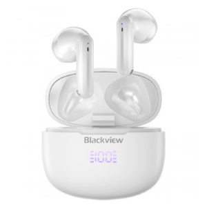 Bluetooth Air Pods Blackview AirBuds 7 TWS (BT 5.3/IPX7) вкладыши белые - фото