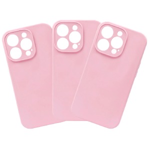 Накладка FULL PROTECTION iPhone 16 "Soft touch" Original Pink (6) лого - фото