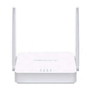 Wi-Fi роутер Mercusys MW302R (2xFE LAN, 1xFE WAN, 802.11n, 2 антенны) белый - фото