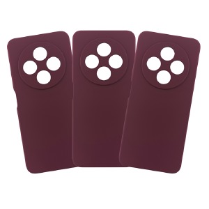 Накладка SOFT Silicone Case Xiaomi Redmi 14с Bordo тех.пак - фото