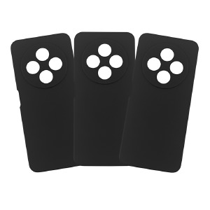 Накладка SOFT Silicone Case Xiaomi Redmi 14c Black тех.пак - фото