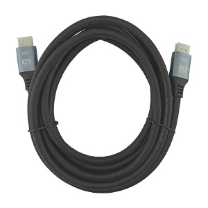 Кабель HDMI-HDMI 8K OD8.0 черный 3м  - фото